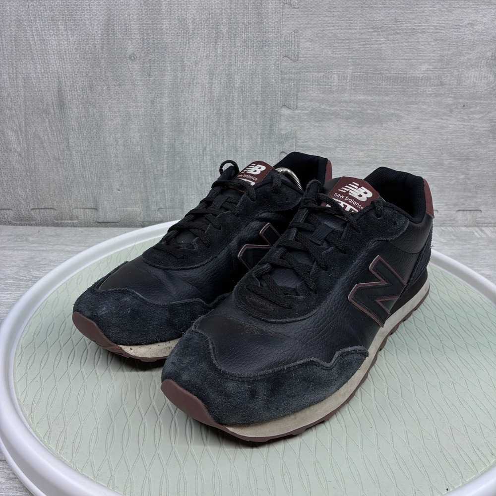 New Balance 515 V3 Sneakers Mens US 11.5 ML515ADB Brown Black Leather Suede